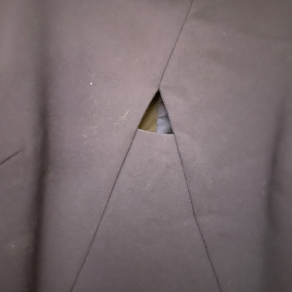 Milly Navy Blue Peephole Sleeveless Sheath Dress - Picture 8 of 11